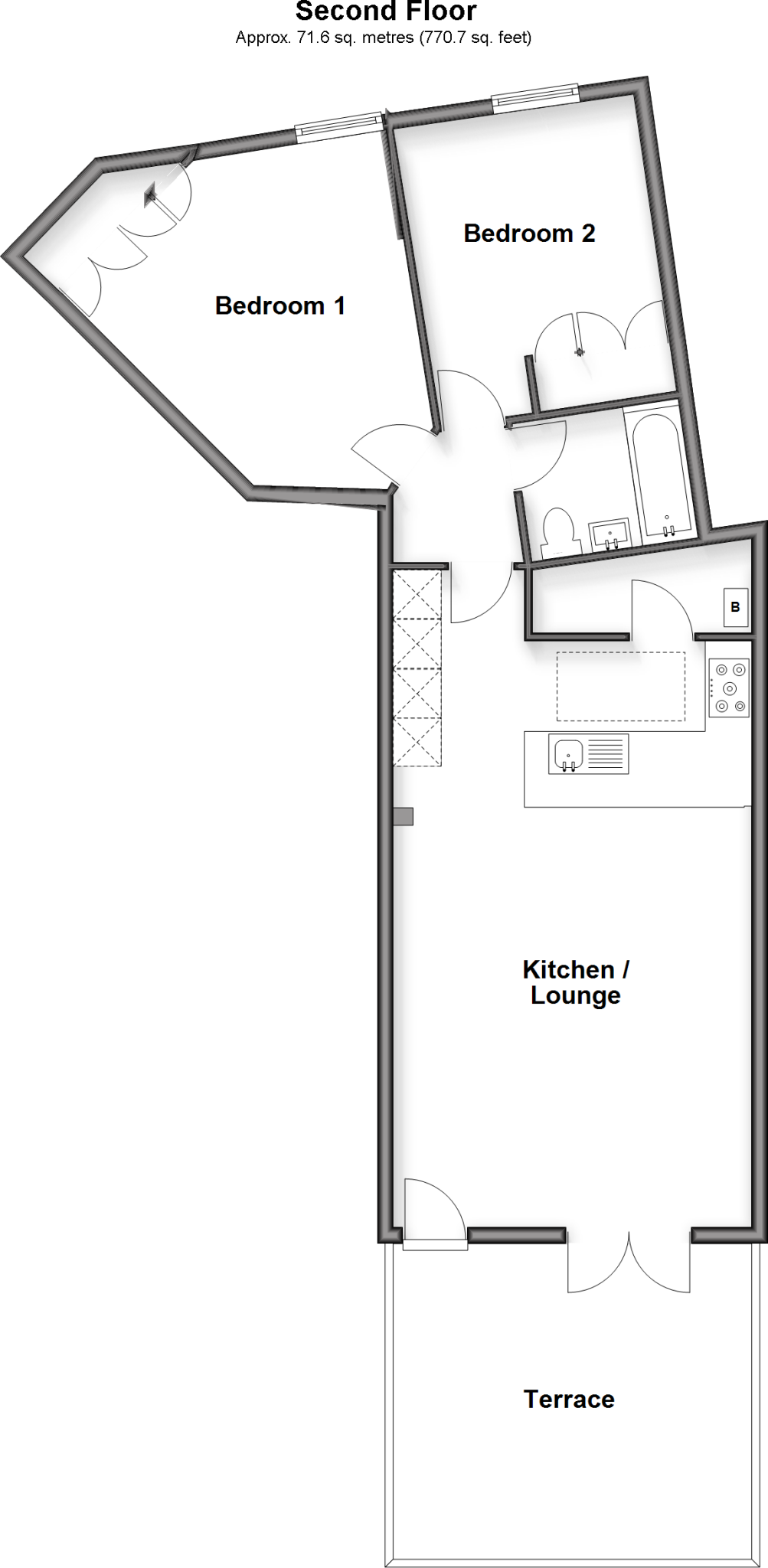 Church Street, Croydon, Surrey floorplan