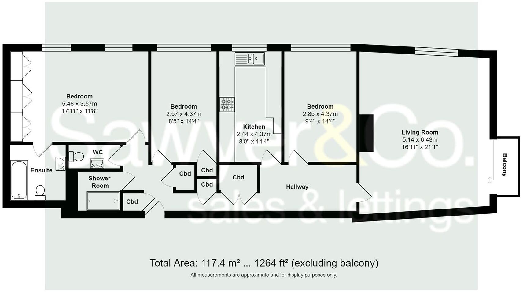 59 Kingsway, Hove, BN3 floorplan