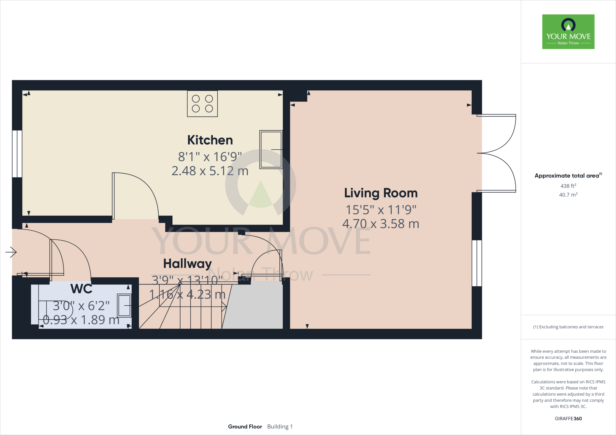 Glebe Road, Boughton, Northampton, NN2 floorplan