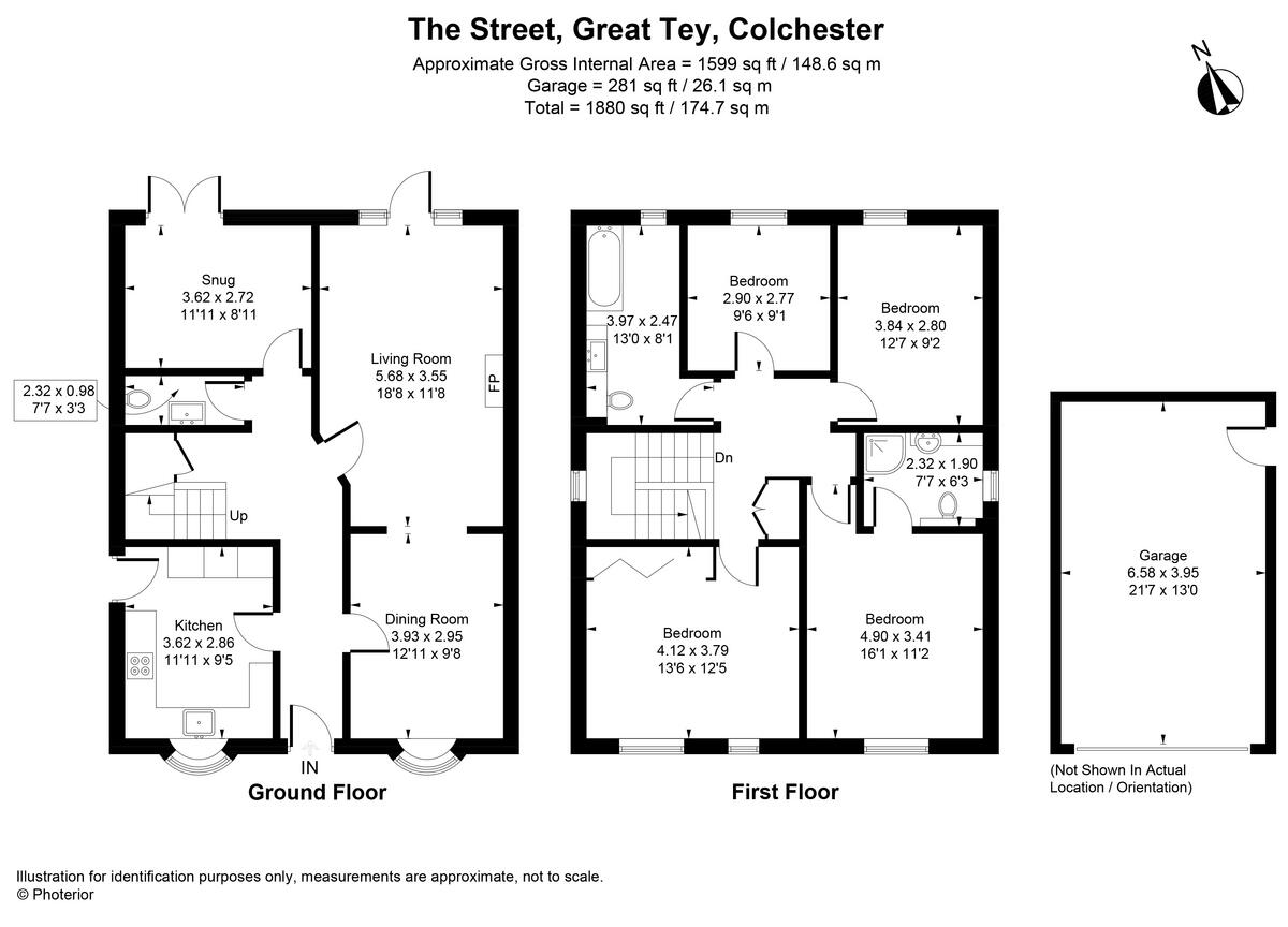 The Street, Colchester, CO6 floorplan