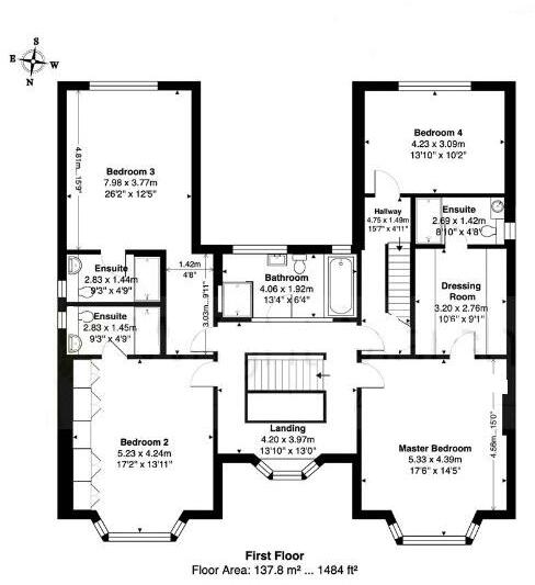 316 Crewe Road, Willaston floorplan