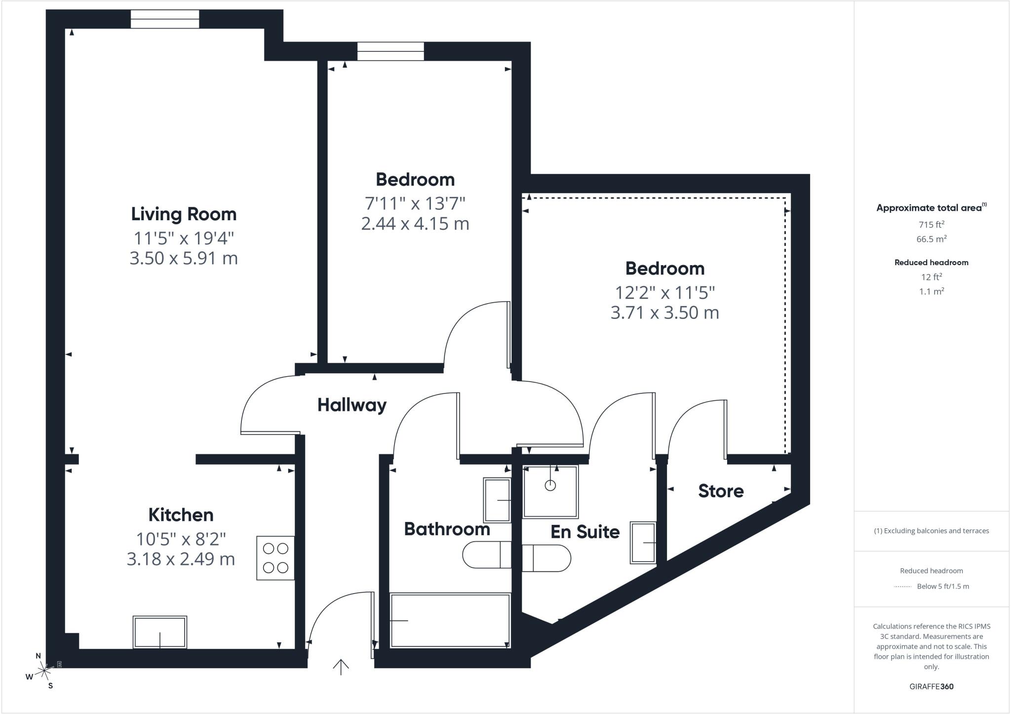 Church Road, Southbourne, Bournemouth, Dorset, BH6 floorplan