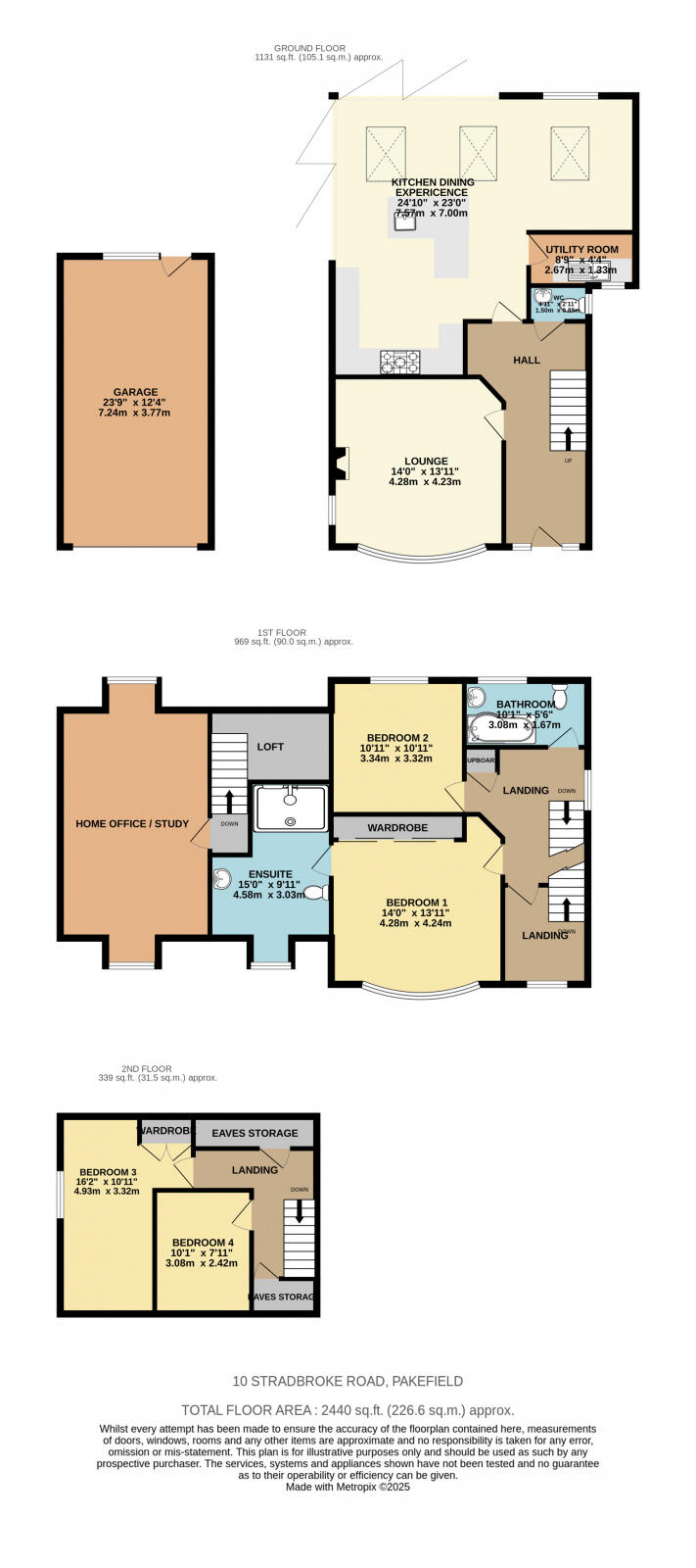 10 Stradbroke Road, NR33 floorplan