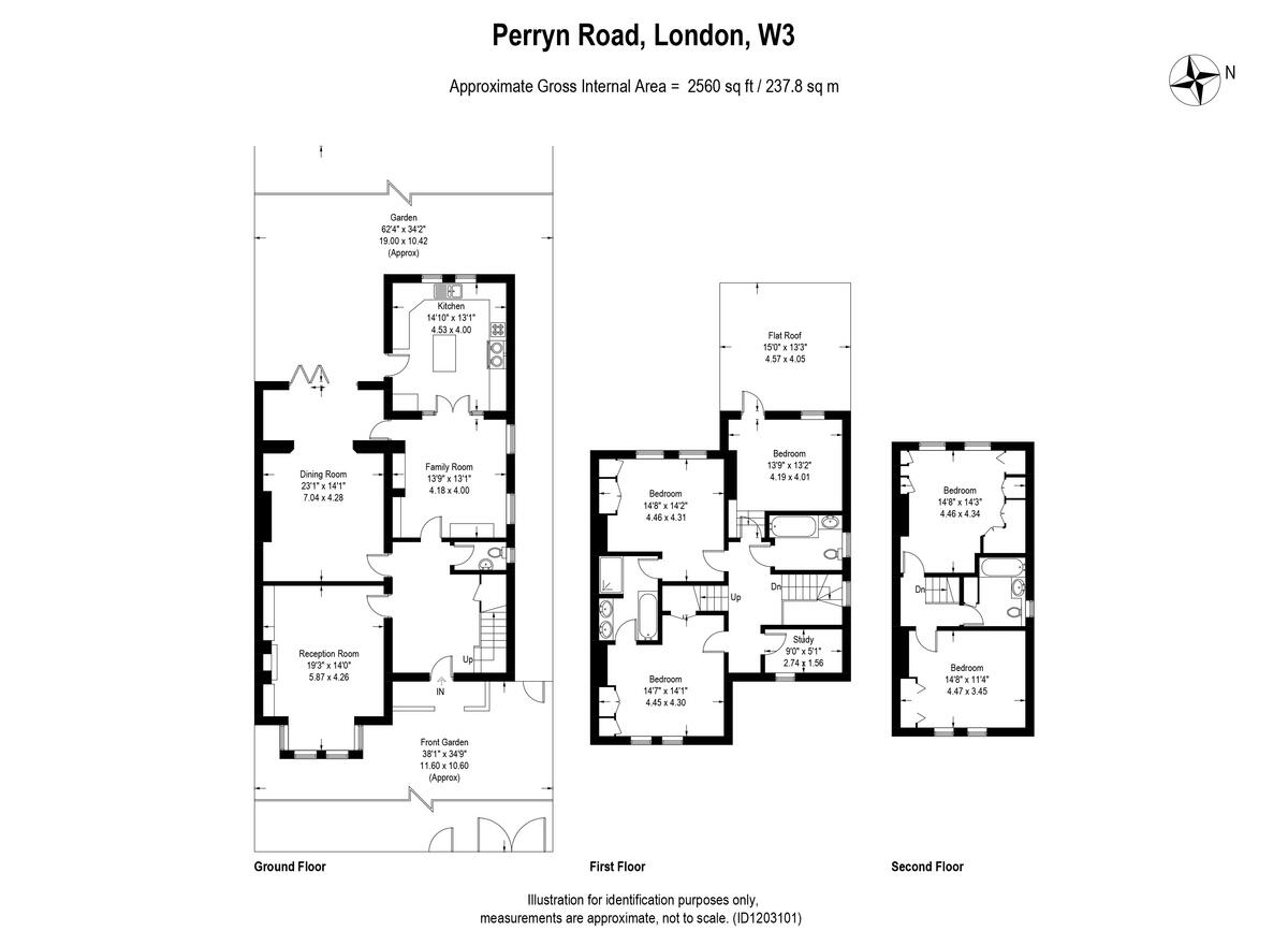 Perryn Road, London, W3 floorplan