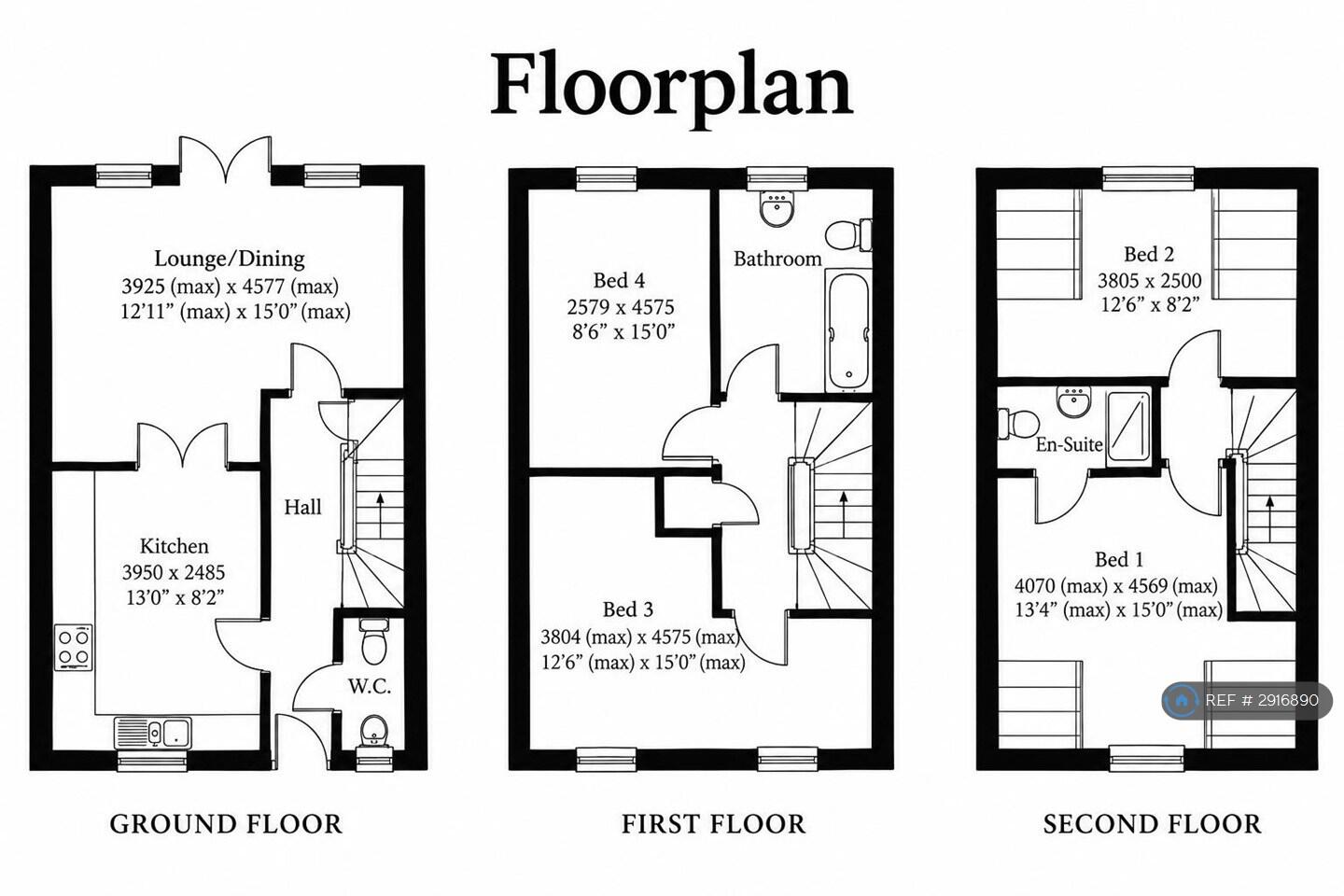 Laughton Drive, Stamford, PE9 floorplan