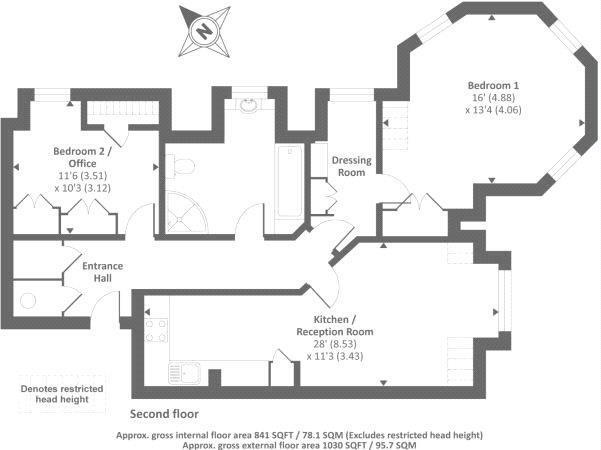 London Road, Sunningdale floorplan