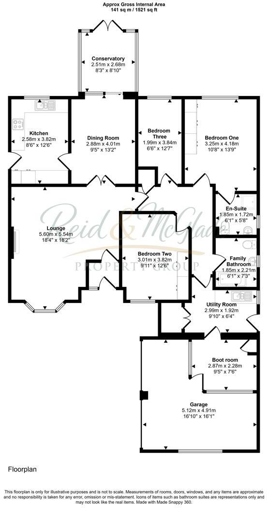 Y Waen, Flint Mountain floorplan