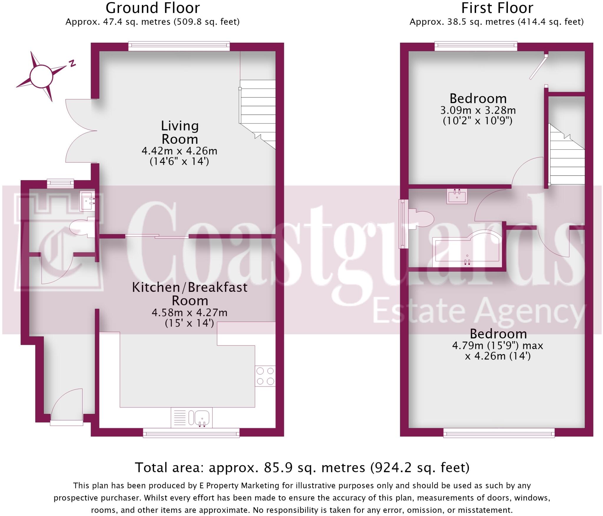 Hawkins Close, Rose Green, West Sussex floorplan