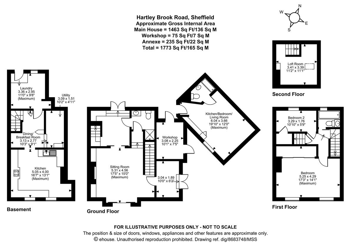 Hartley Brook Road, Shiregreen floorplan