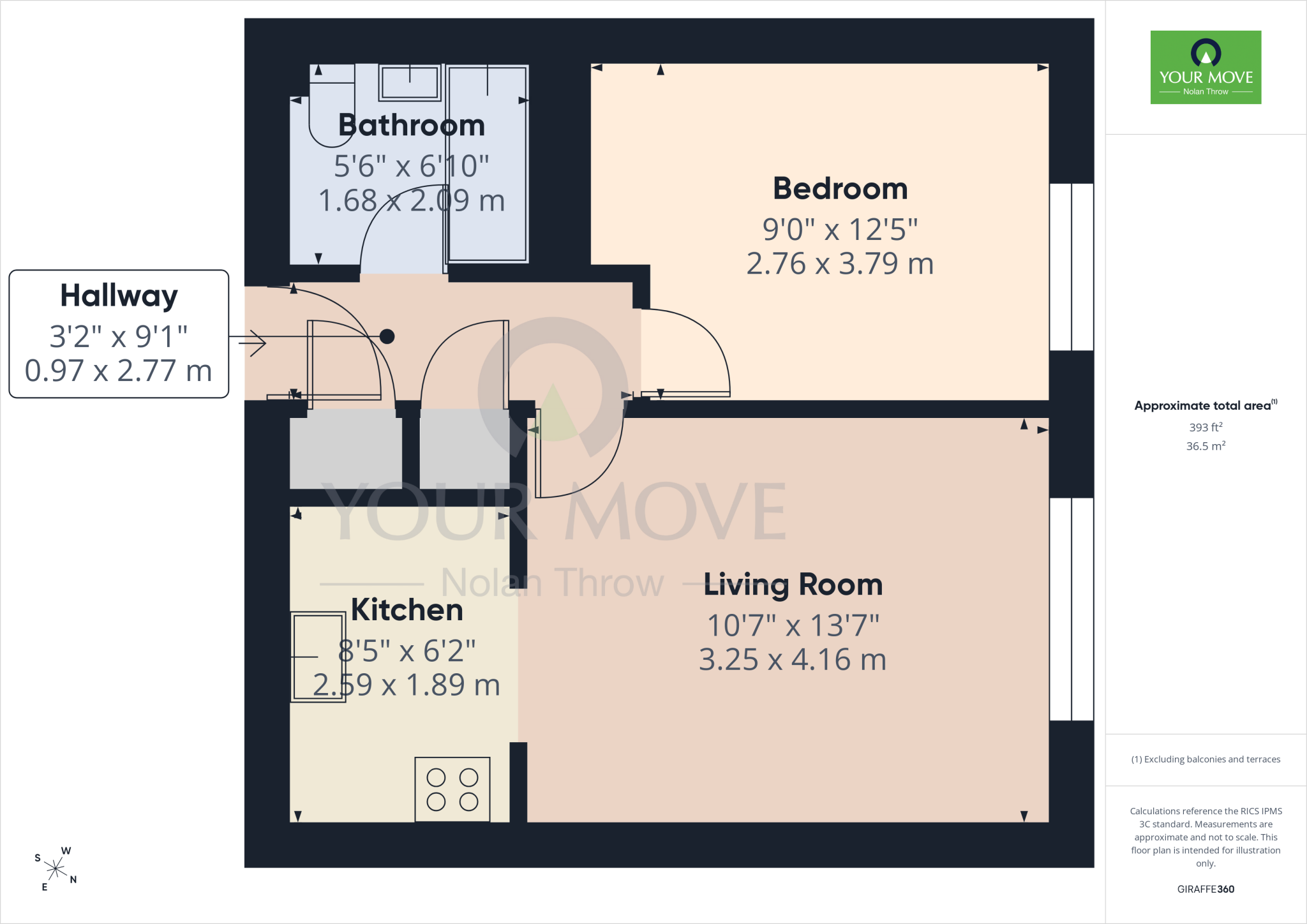 Hirondelle Close, Duston, Northampton, NN5 floorplan