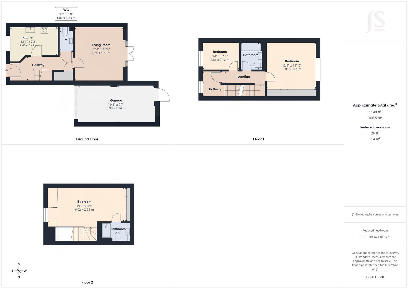 Lupin Spinney, Worthing, BN13 floorplan
