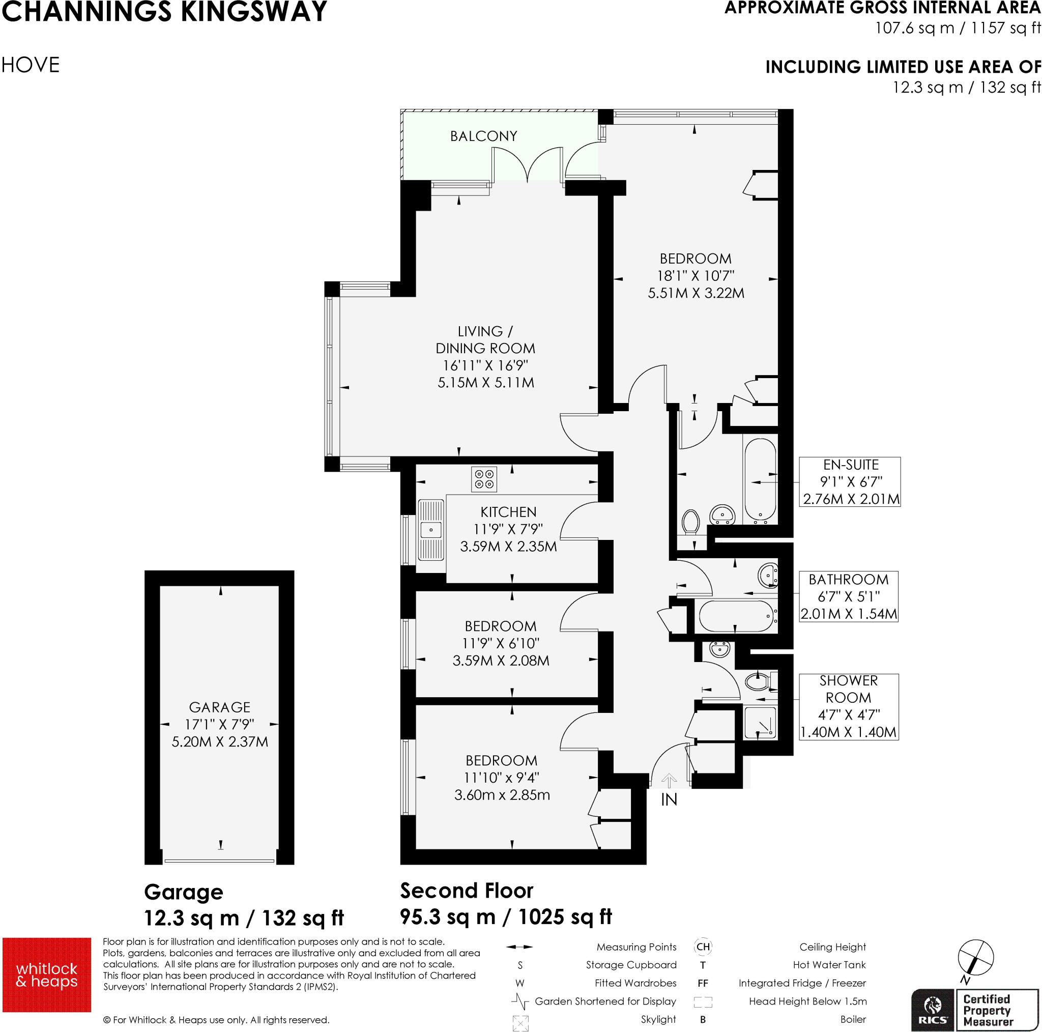 Kingsway, Hove floorplan