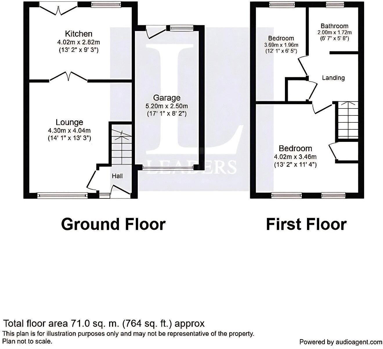 Greenfield Close, Lyppard Hanford, Worcester floorplan