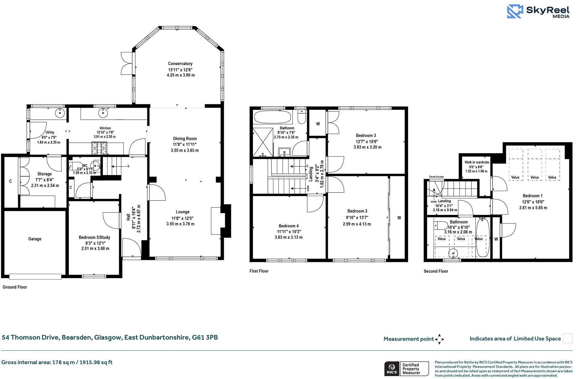 Thomson Drive, Bearsden floorplan