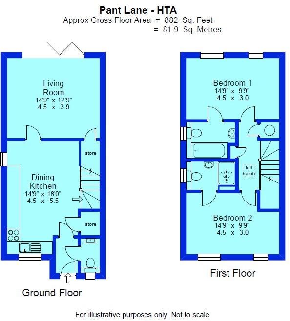 Harebell Cottage, 5 Pant Copy, Austwick, Lancaster, LA2 floorplan