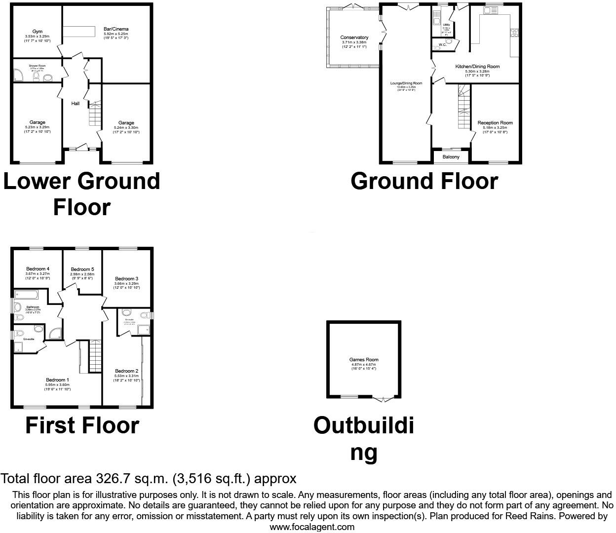 Portland Road, Halifax, West Yorkshire, HX3 floorplan