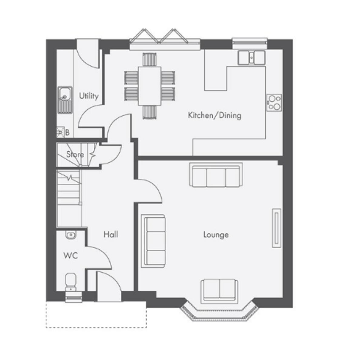 King Richards Wharf, Market Bosworth floorplan