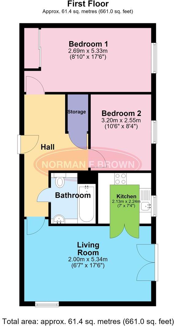 Greendale Court, Bedale floorplan