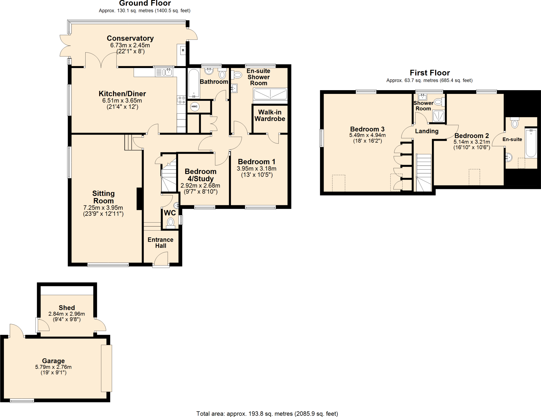 Church Hill, Buckhorn Weston, Gillingham, Dorset, SP8 floorplan