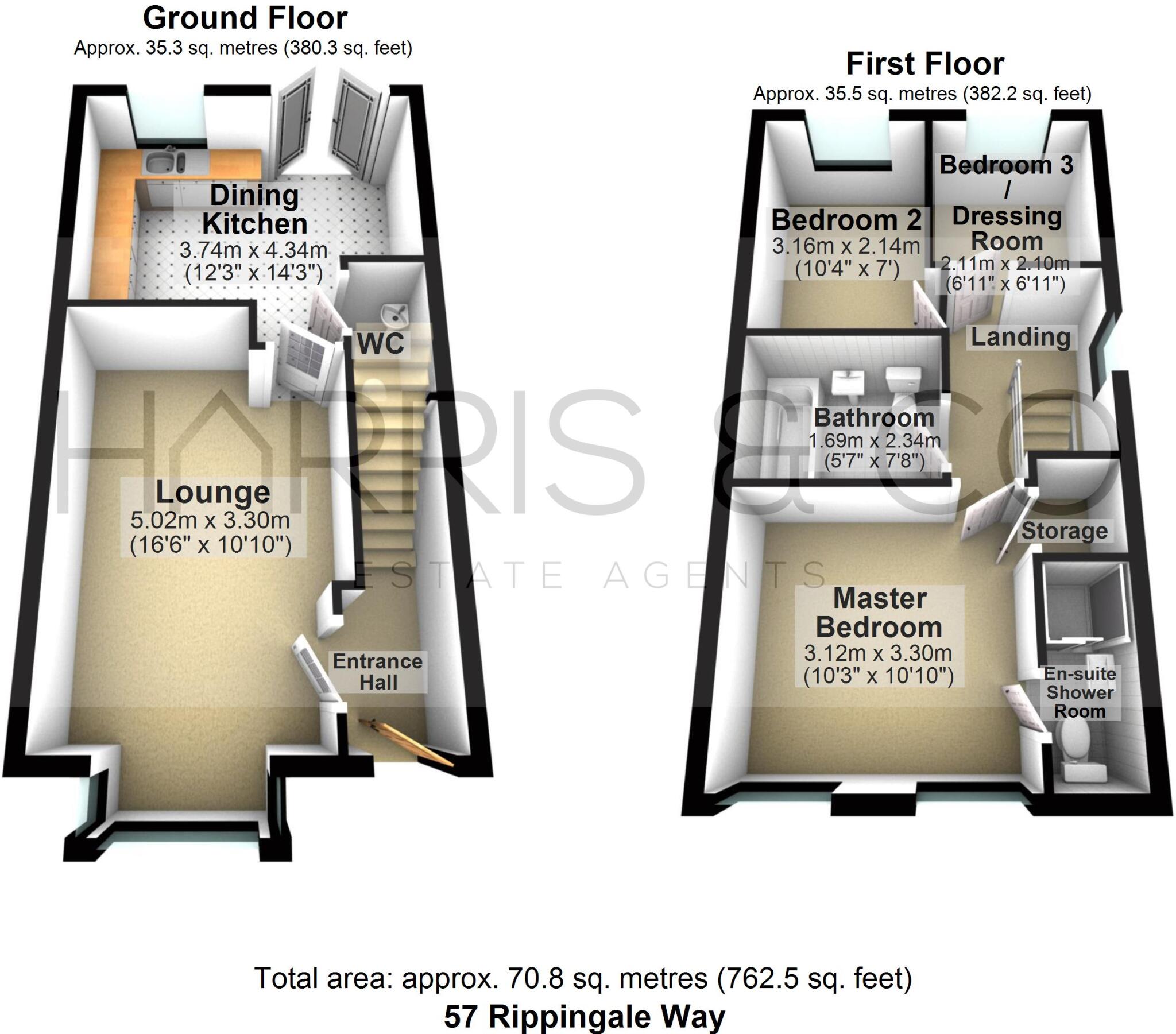 Rippingale Way, Thornton-Cleveleys, Lancashire, FY5 floorplan
