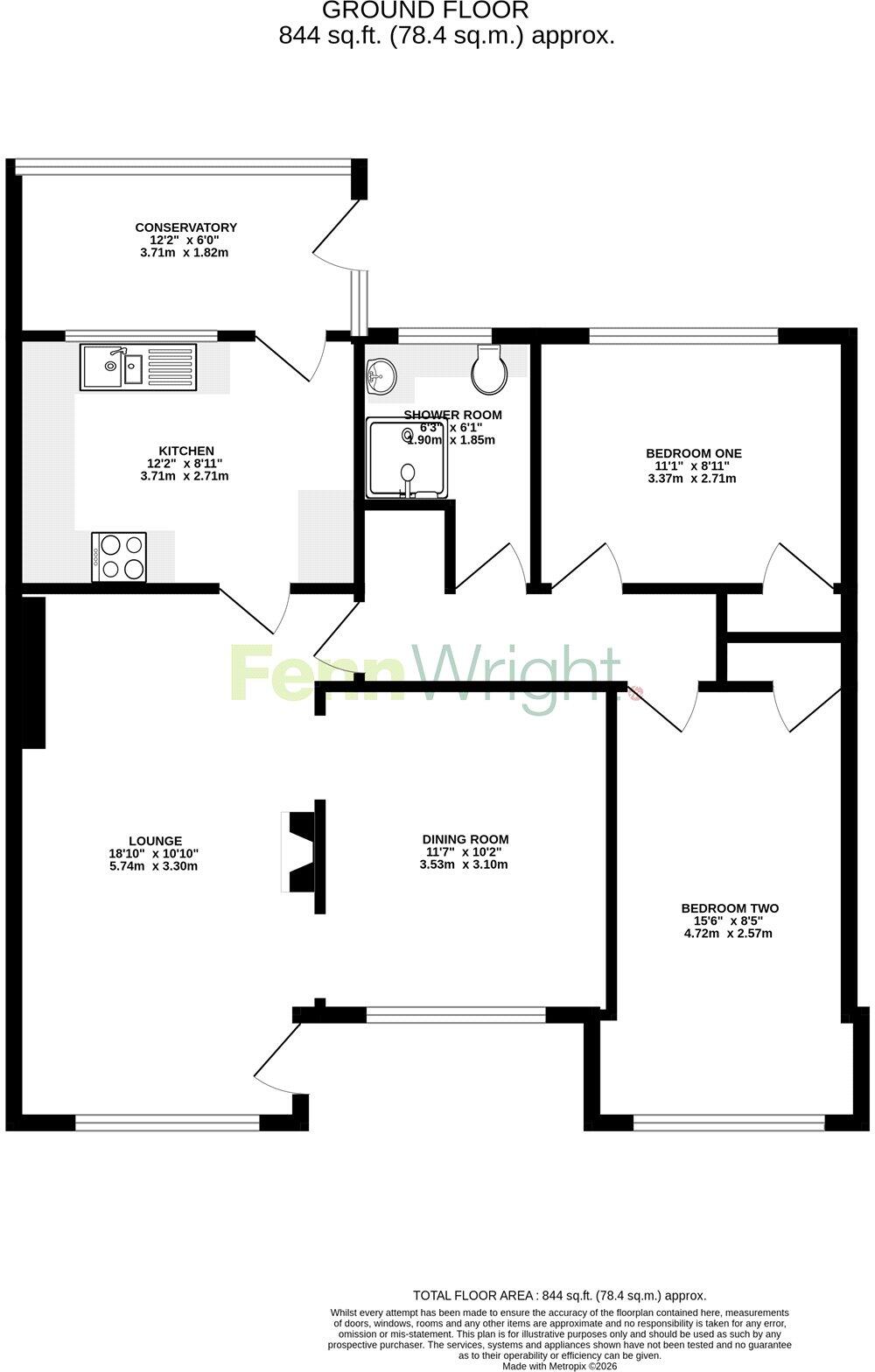 Sawyers Road, Little Totham, Maldon, CM9 floorplan