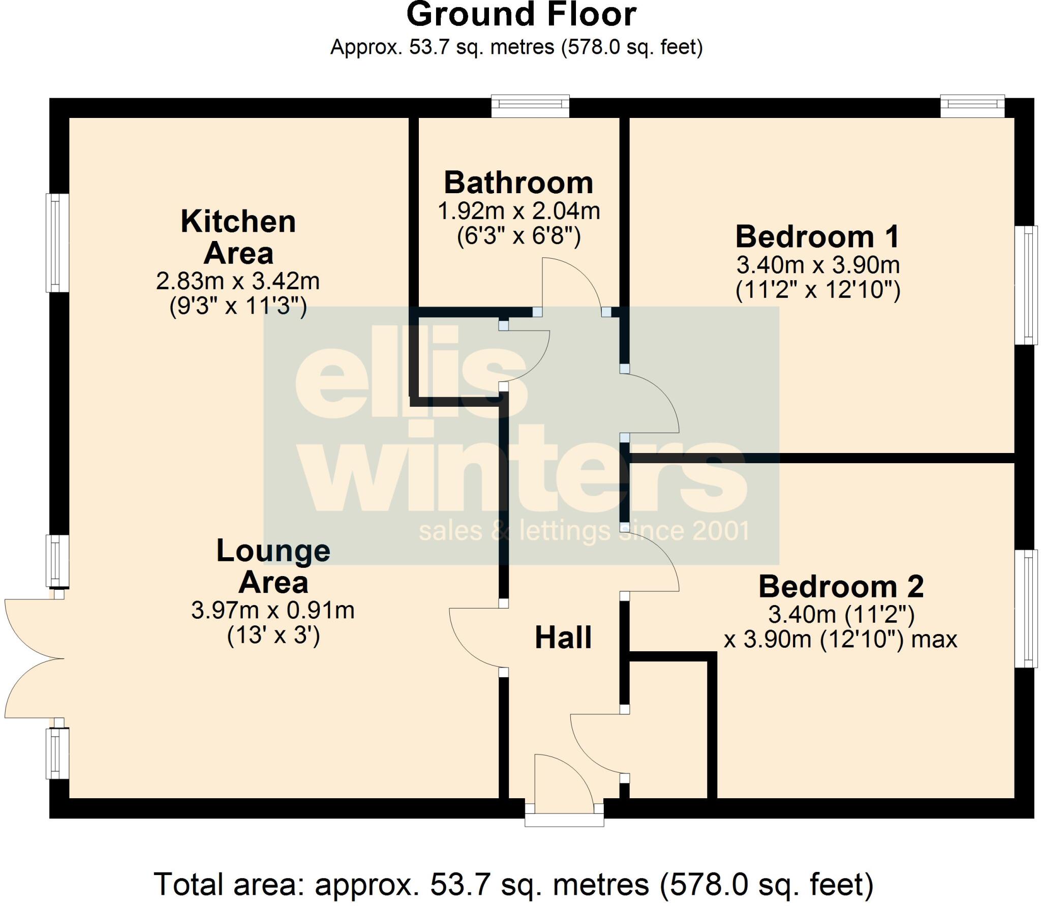Treeway, Chatteris floorplan