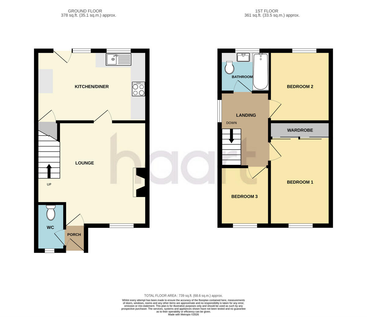 Peartree Way, Elm floorplan