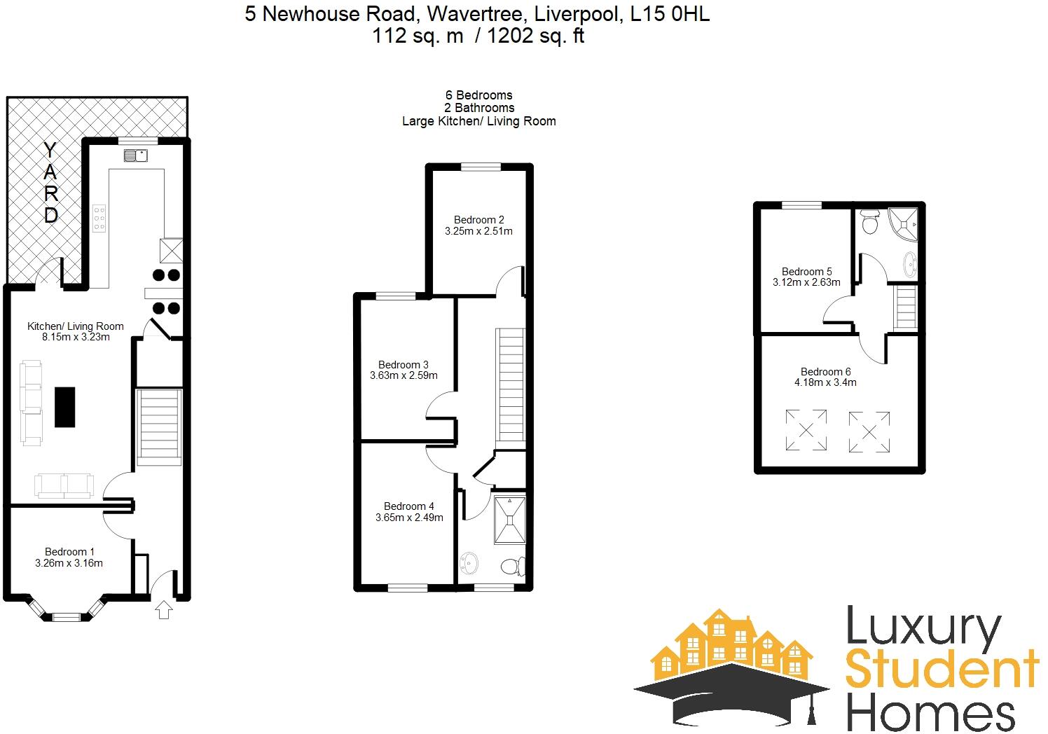 Newhouse Road, Liverpool floorplan