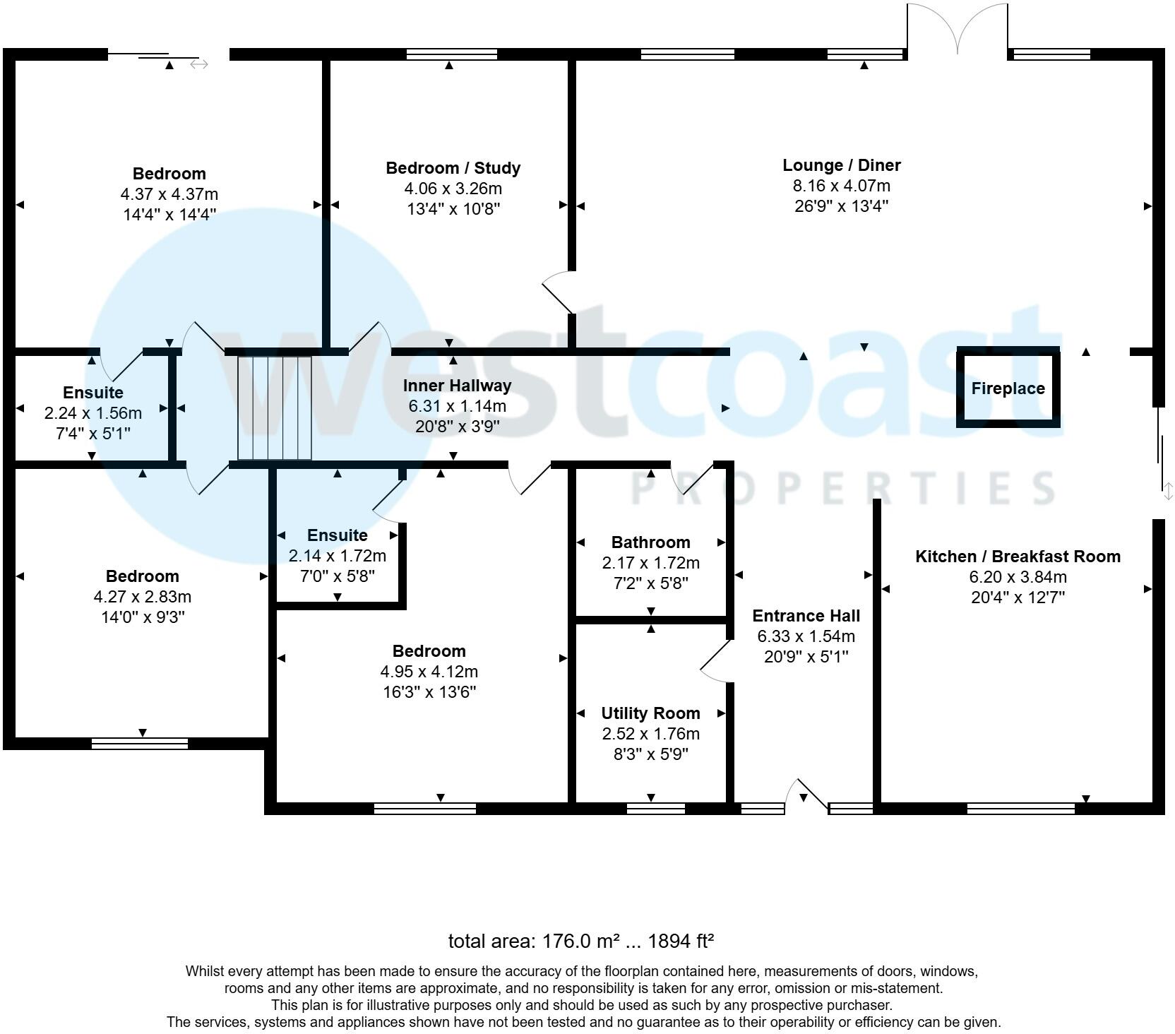 Merry Lane, East Huntspill, Highbridge, Somerset, TA9 floorplan