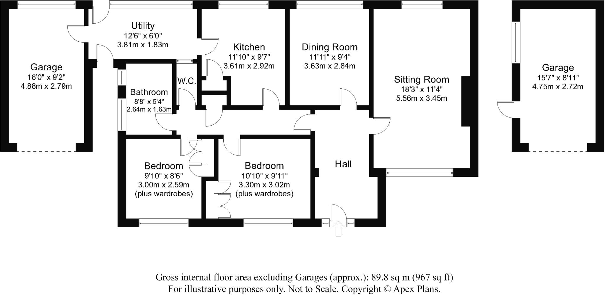 Lee Orchards, Boston Spa, Wetherby, West Yorkshire floorplan