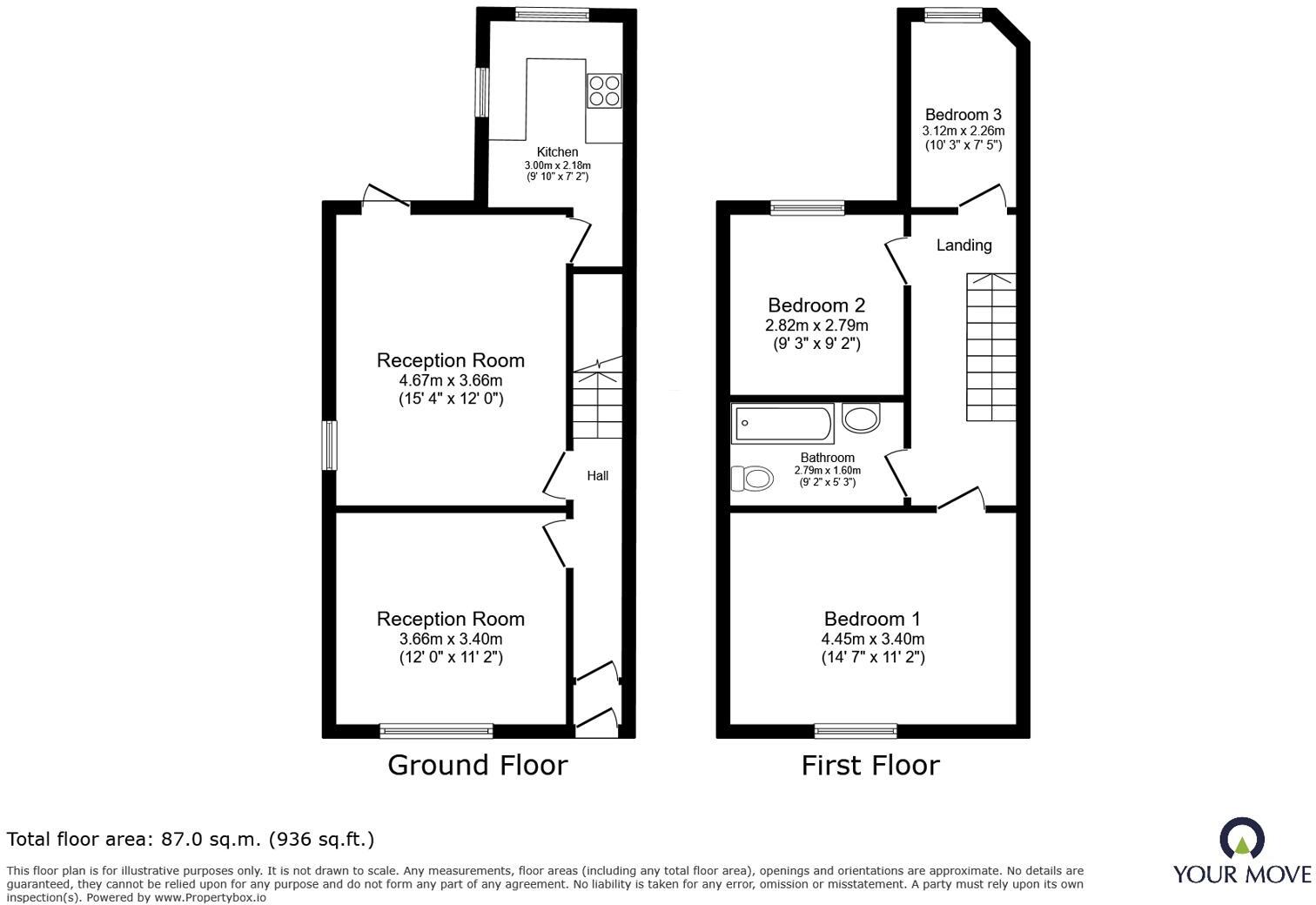 Newton Street, Darwen, Lancashire, BB3 floorplan