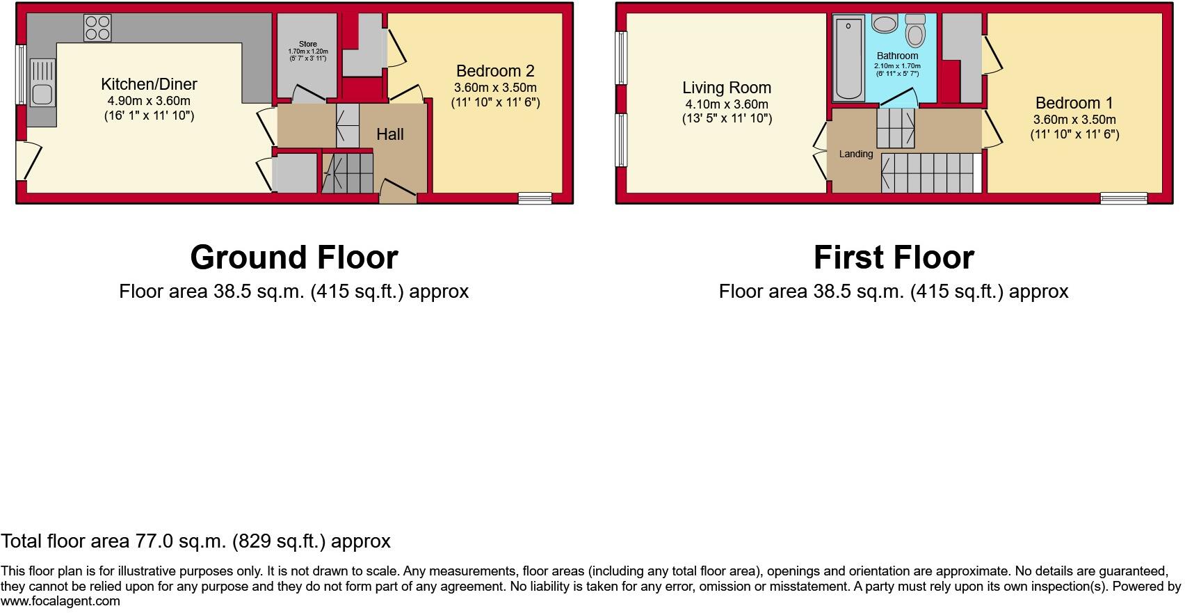 250, Jenny Gray Path, Glenrothes, KY7 floorplan