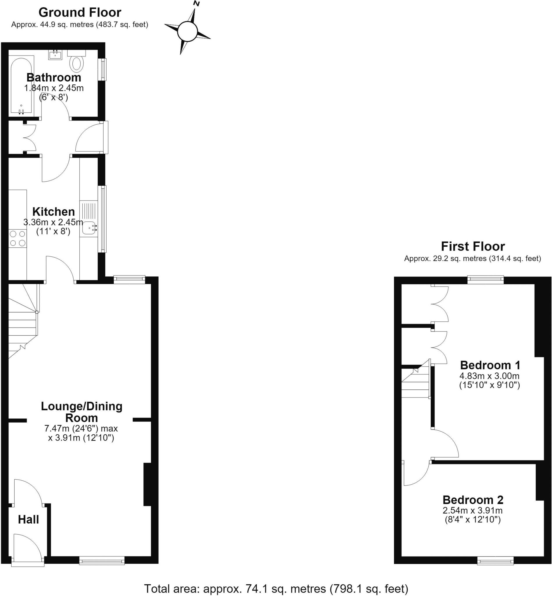 Taylor Street, Lower Walton floorplan