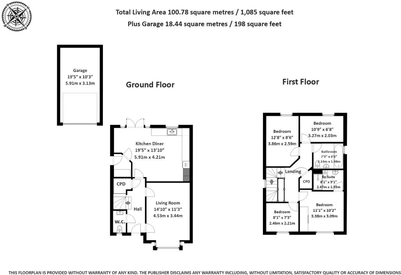 Jackson Avenue, Bishops Tachbrook floorplan