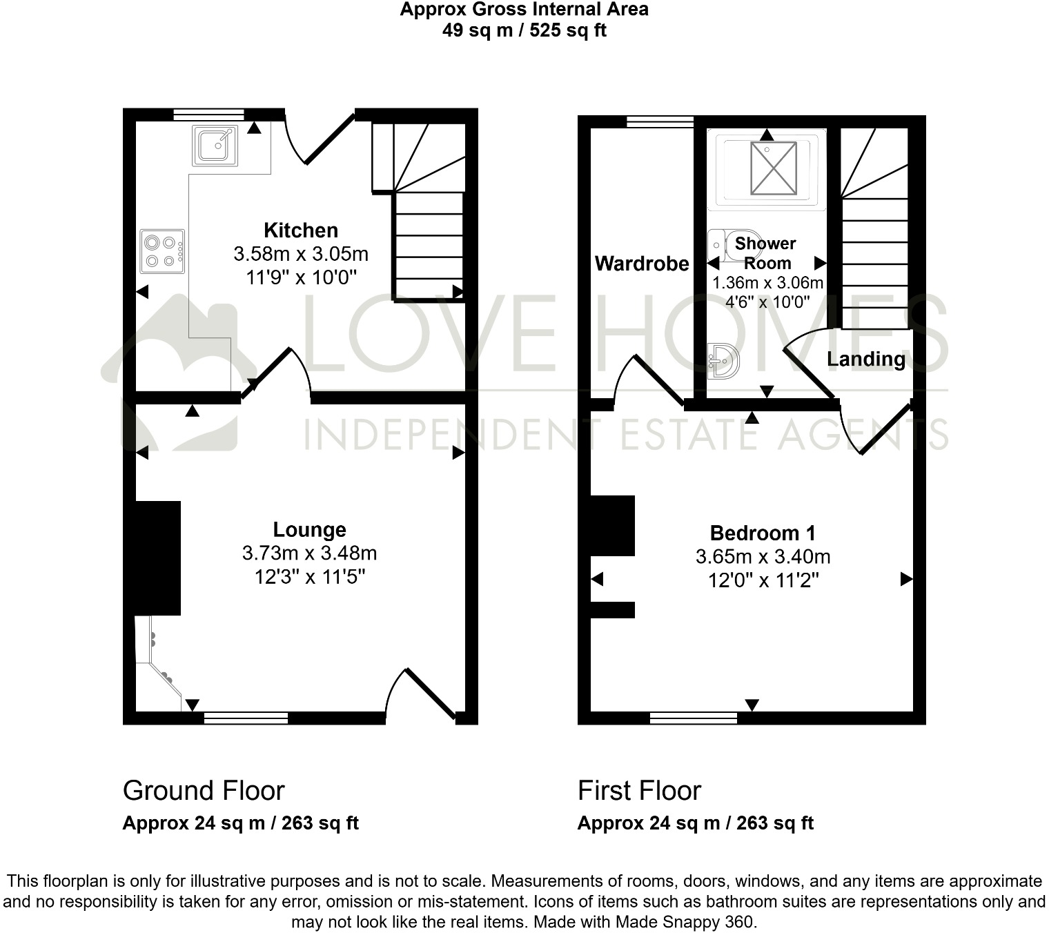 White Horse Lane, Barton, Preston, Lancashire, PR3 5AH floorplan