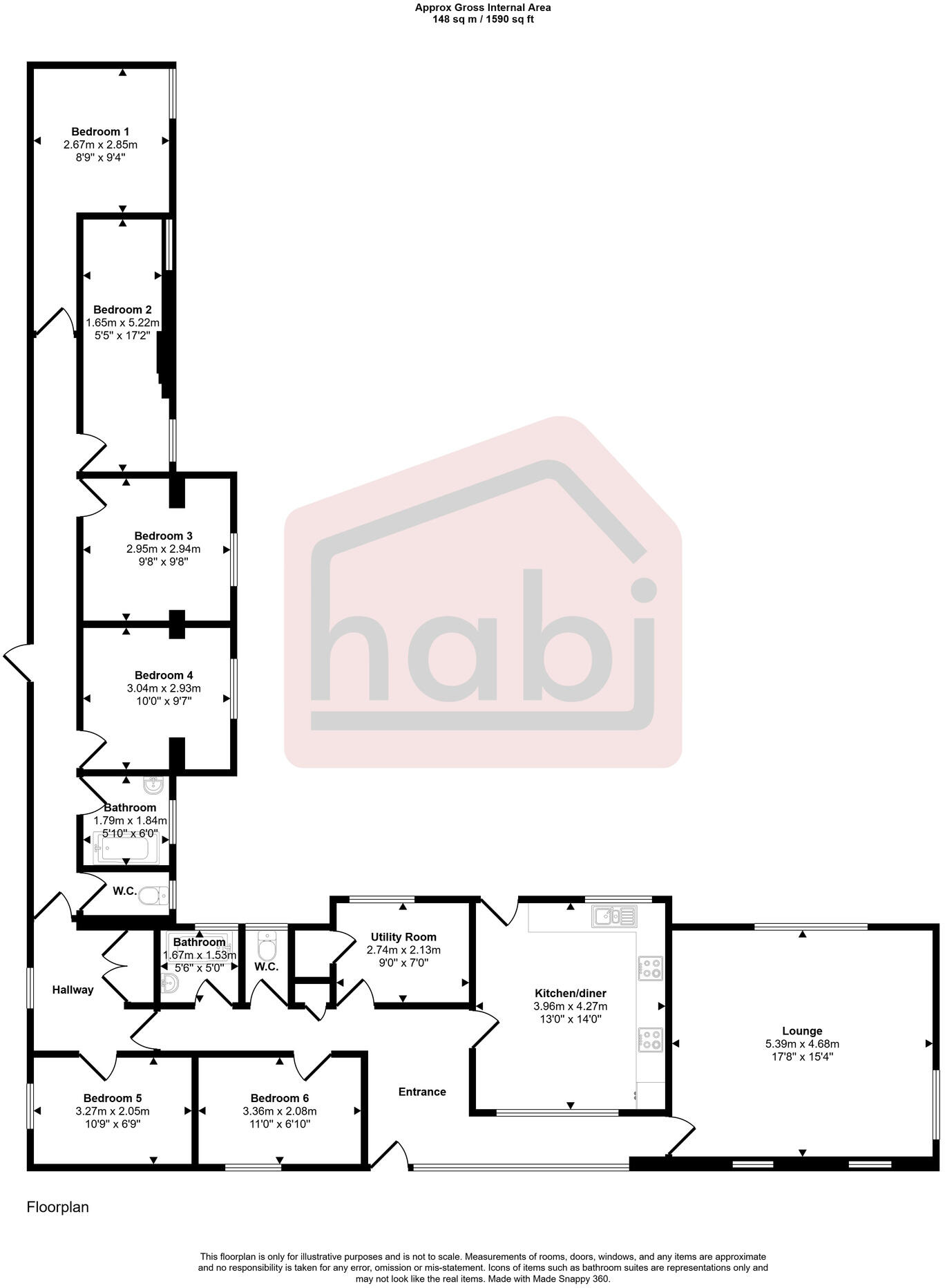 Hurd Road, Norwich, NR4 floorplan