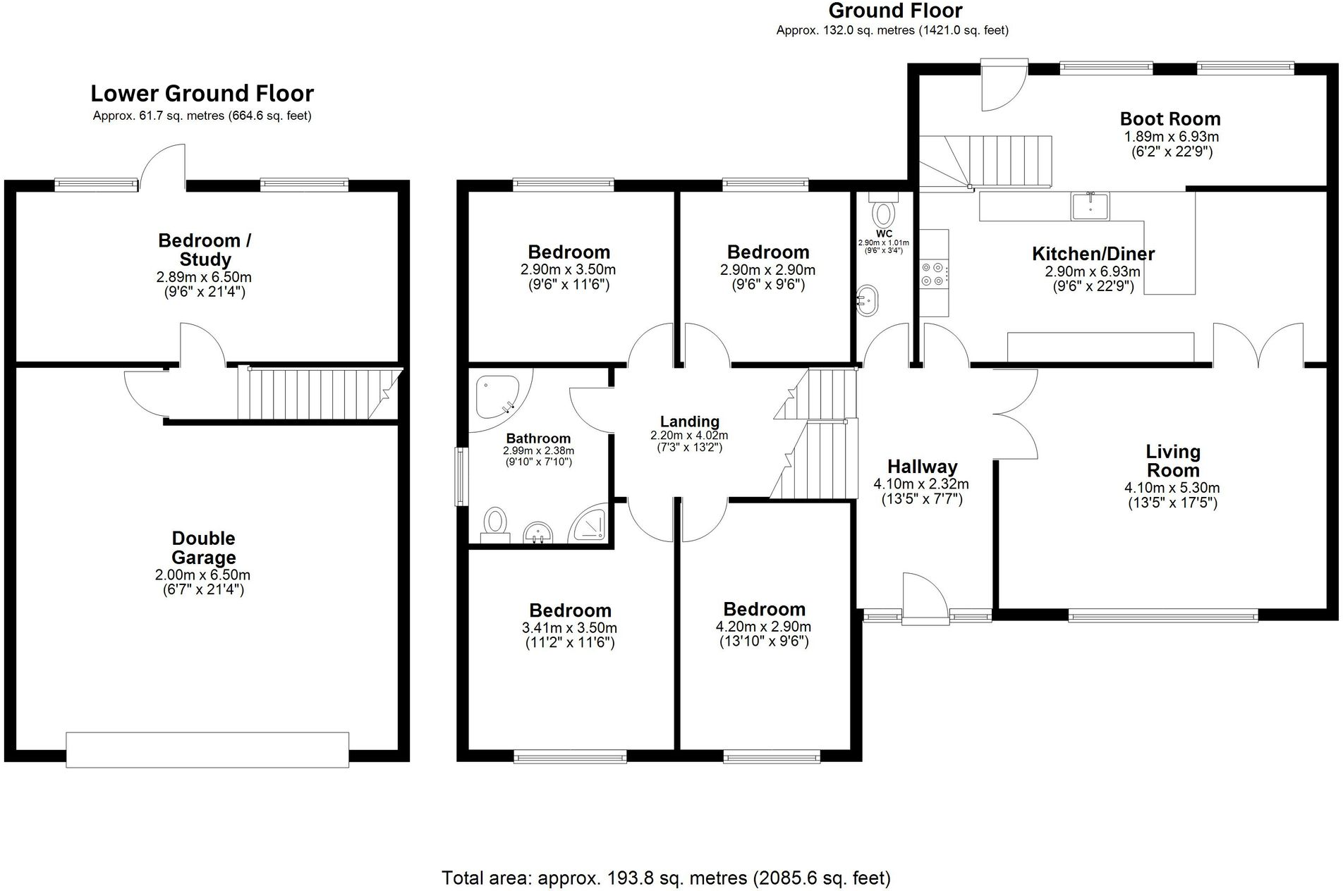 Forest Close, Cuddington, CW8 floorplan
