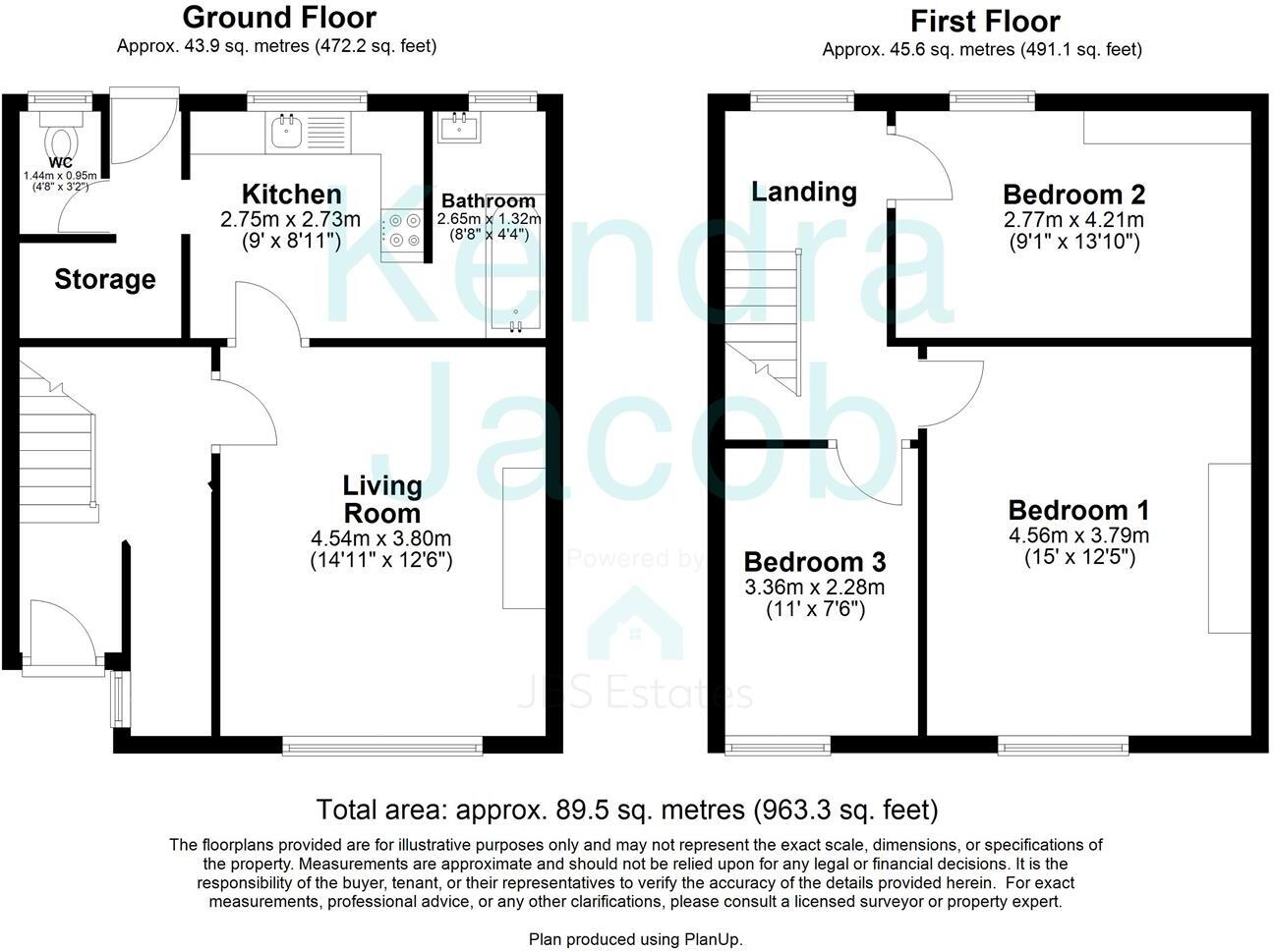 Waterslack Road, Bircotes, Doncaster floorplan