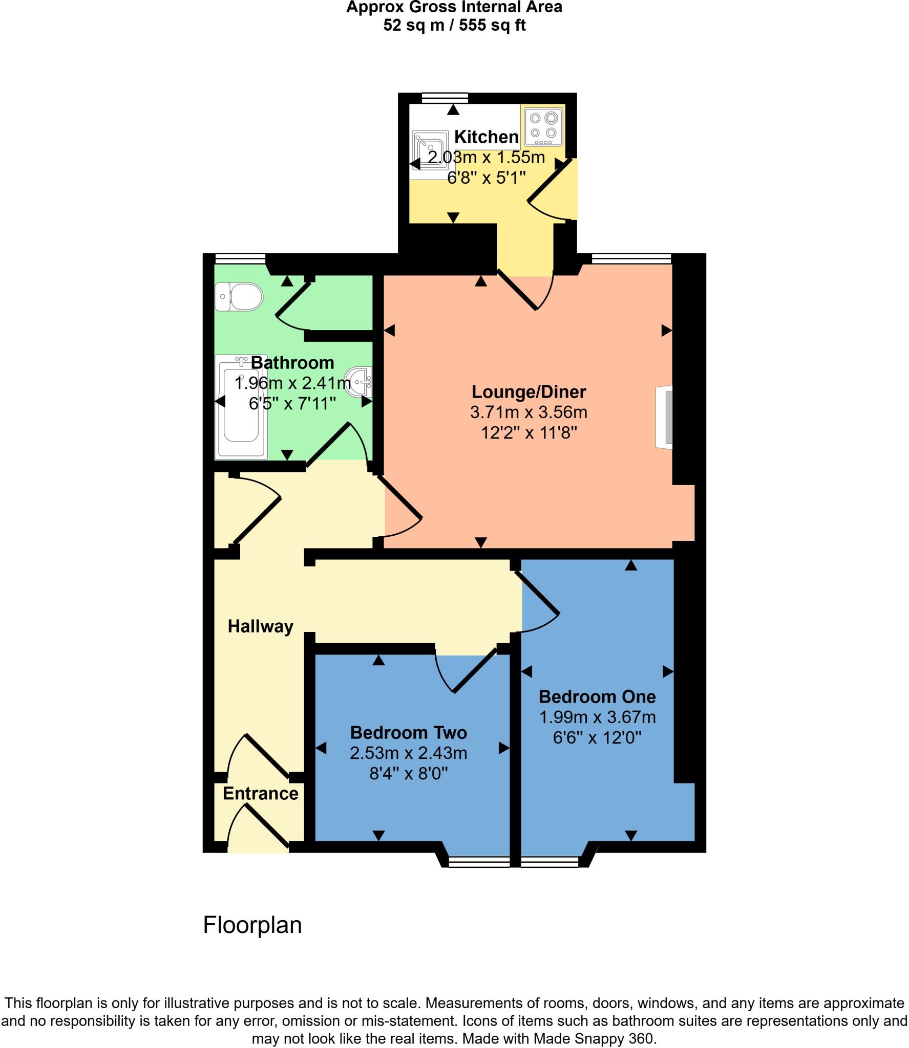 Reay Street, Inverness, Highland, IV2 floorplan