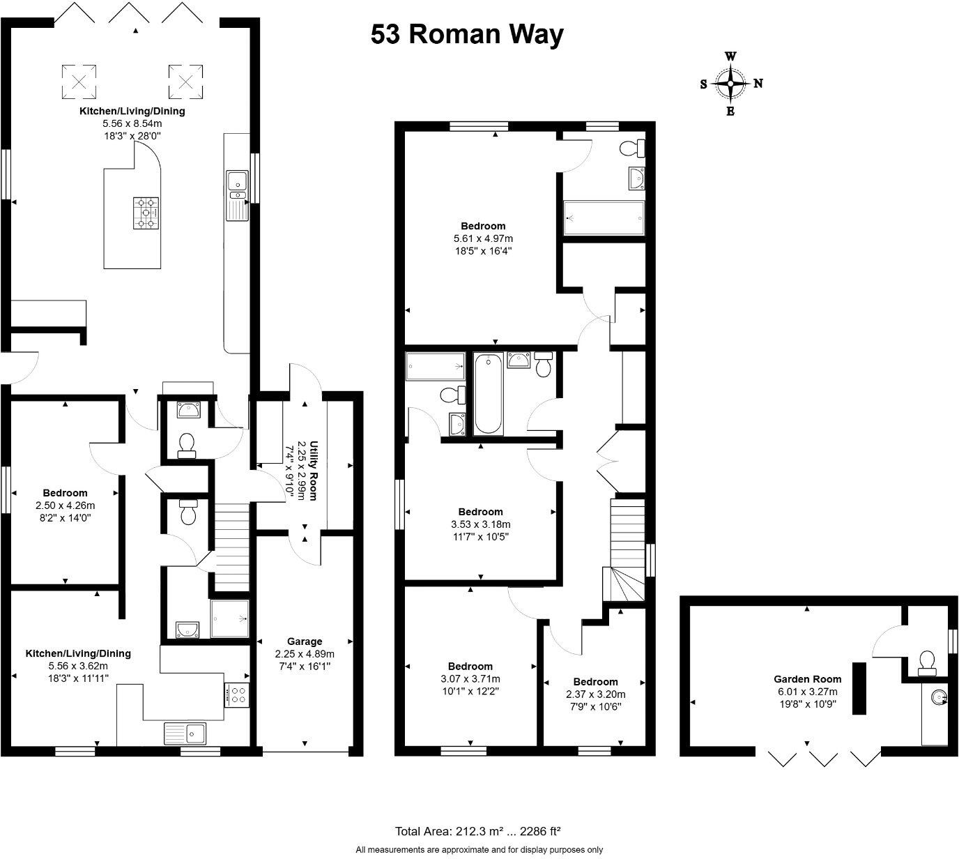 Roman Way, Thatcham, Berkshire, RG18 floorplan