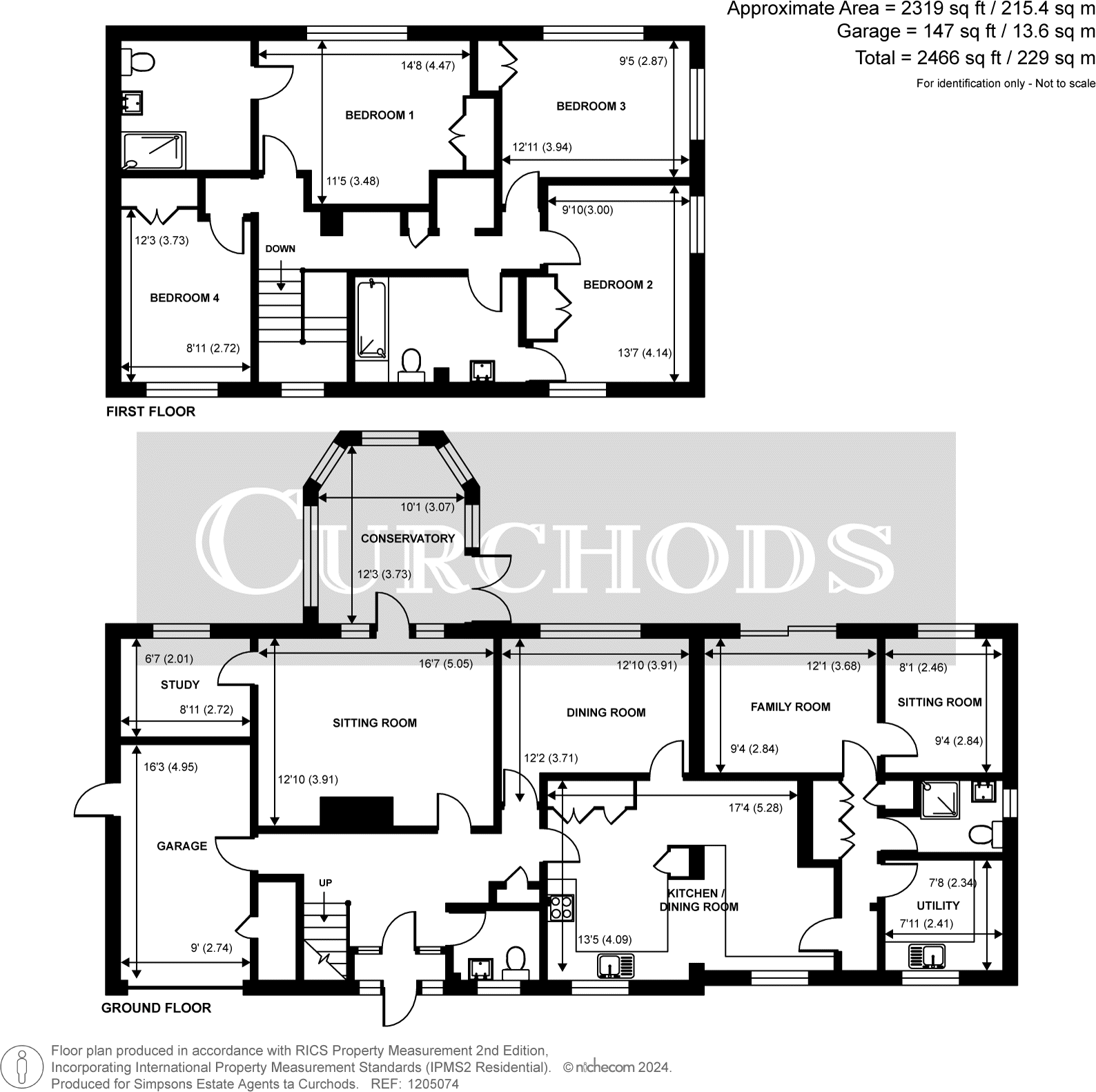 Woodham Road, Woking, GU21 floorplan