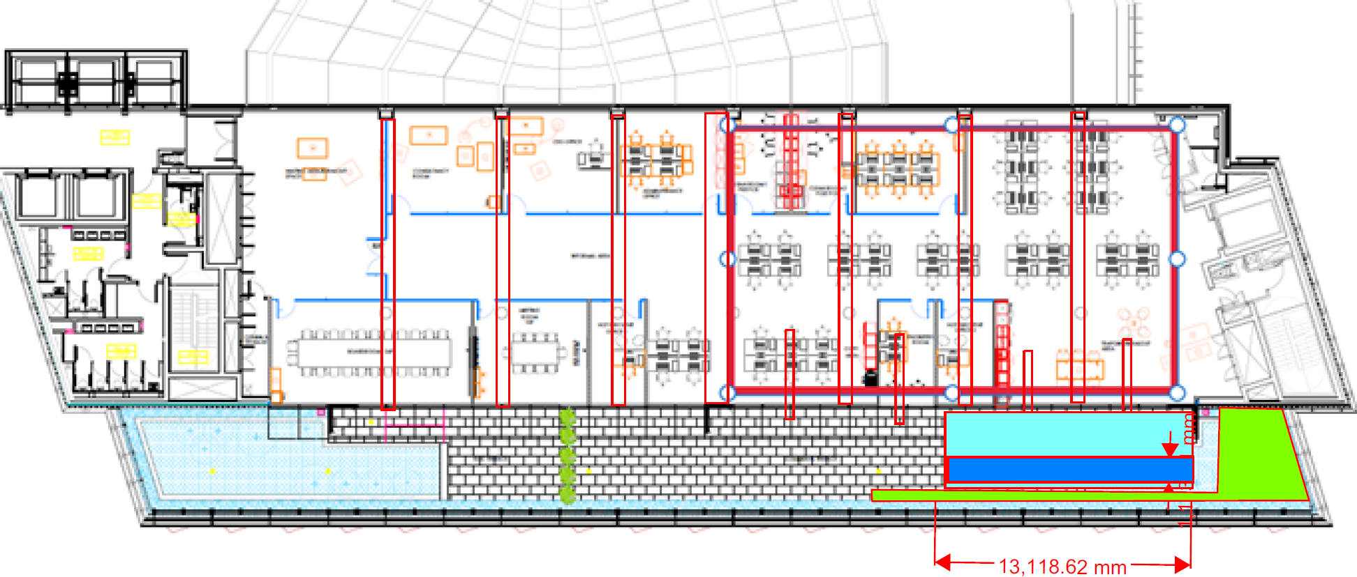 I-HUB 11th Floor Plan - Lab Enabled