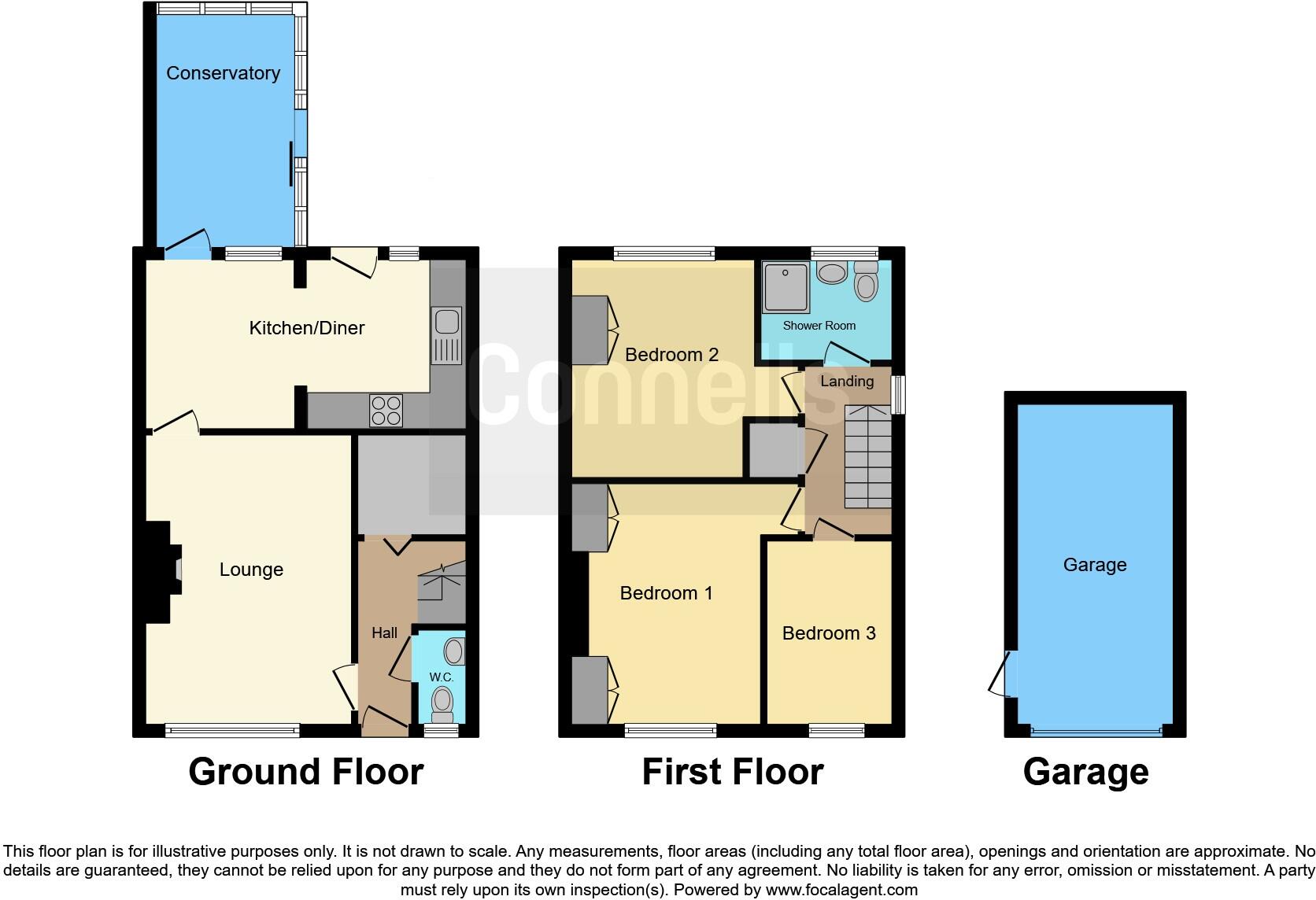Maton Close, Ivybridge floorplan