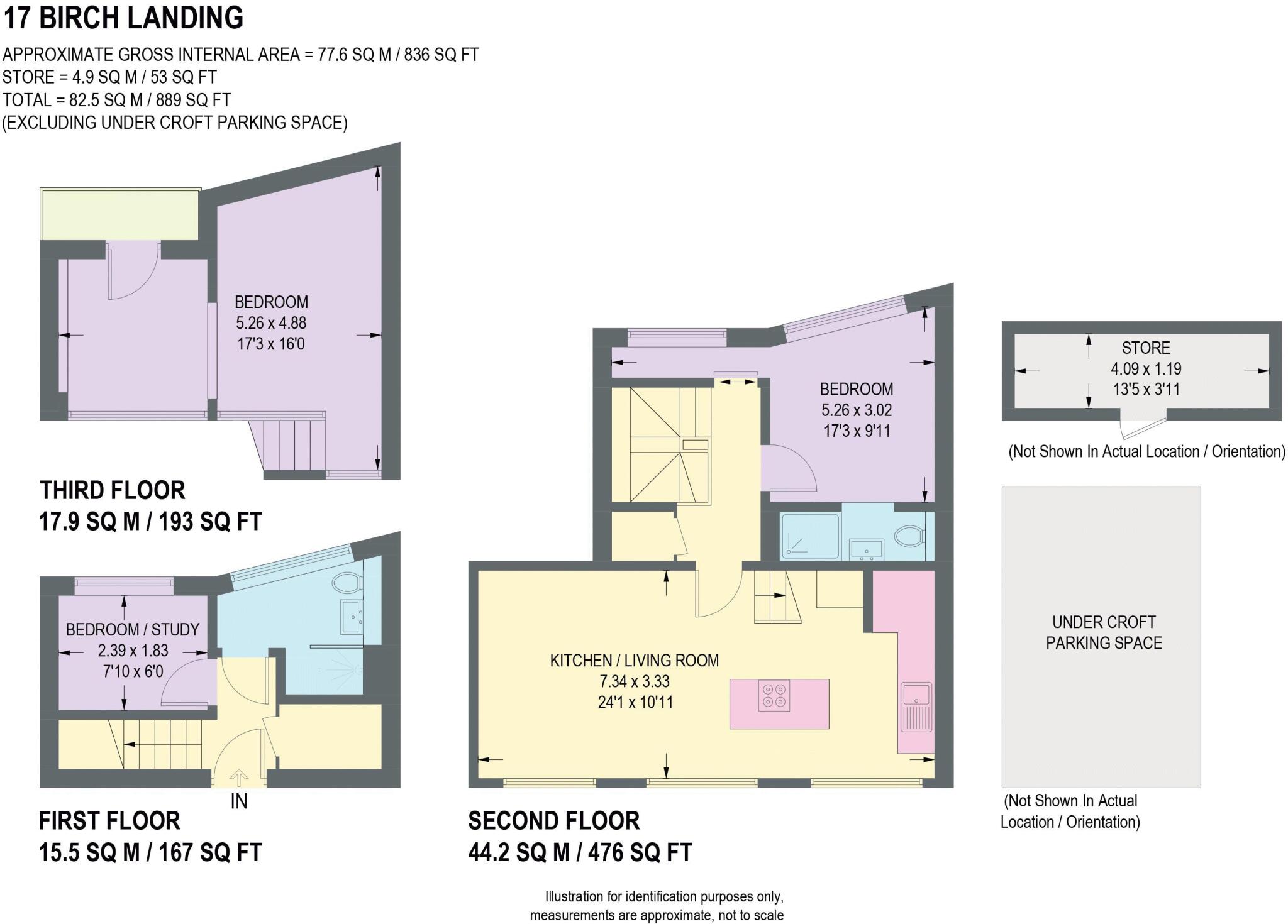 Birch Landing, Kelham Island floorplan