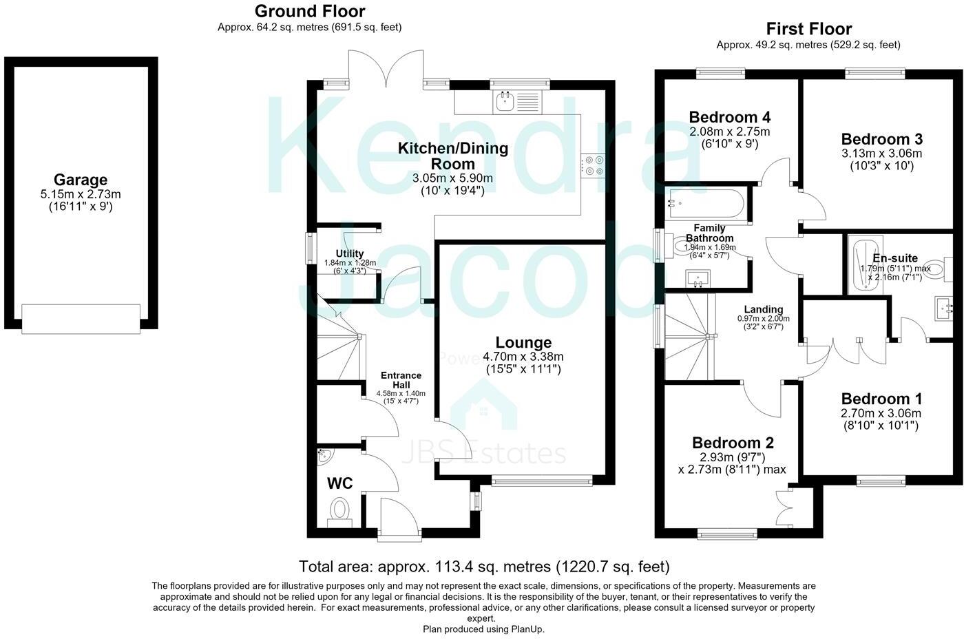 Orange Tip Close, Worksop floorplan