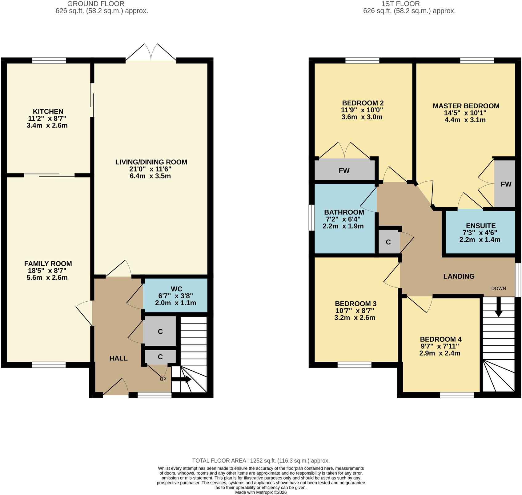 Hay Crescent, Cambuslang, G72 floorplan