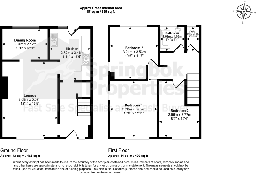 The Barley Lea, Coventry, West Midlands floorplan