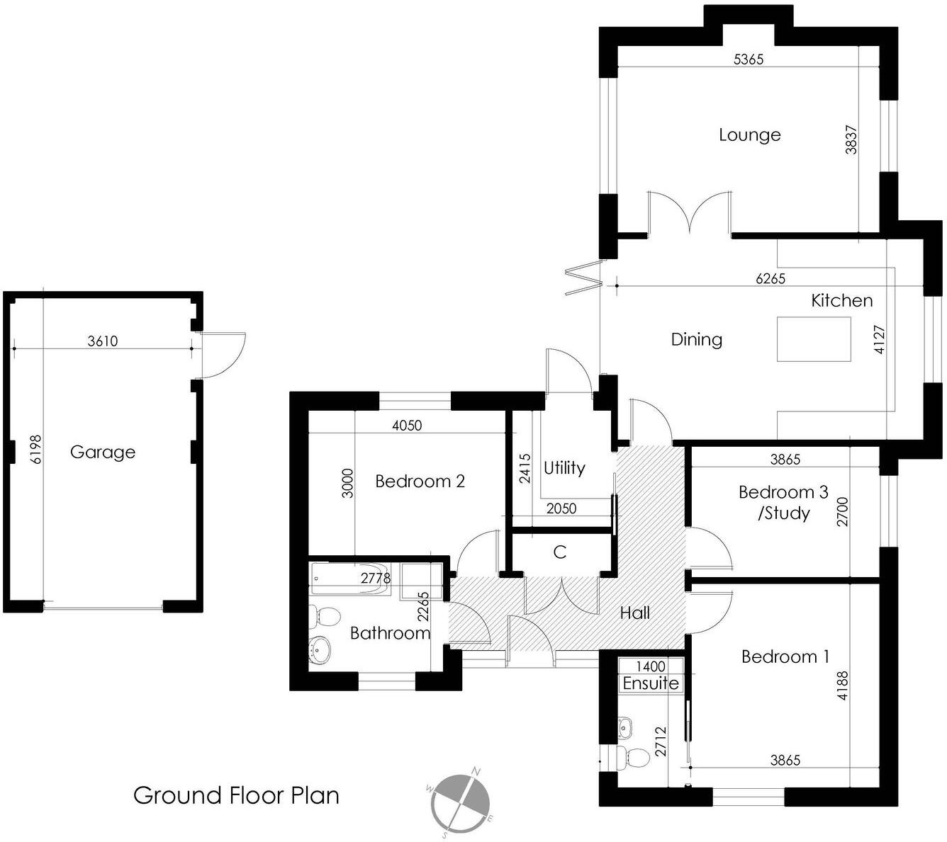 Bedfield, Nr Framlingham, Suffolk floorplan