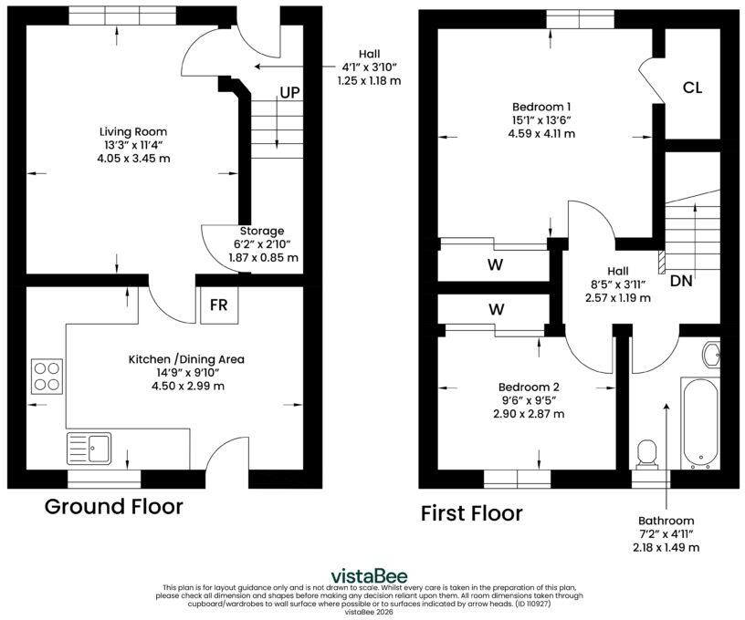 115 Morvenside, Edinburgh, EH14 2SQ floorplan