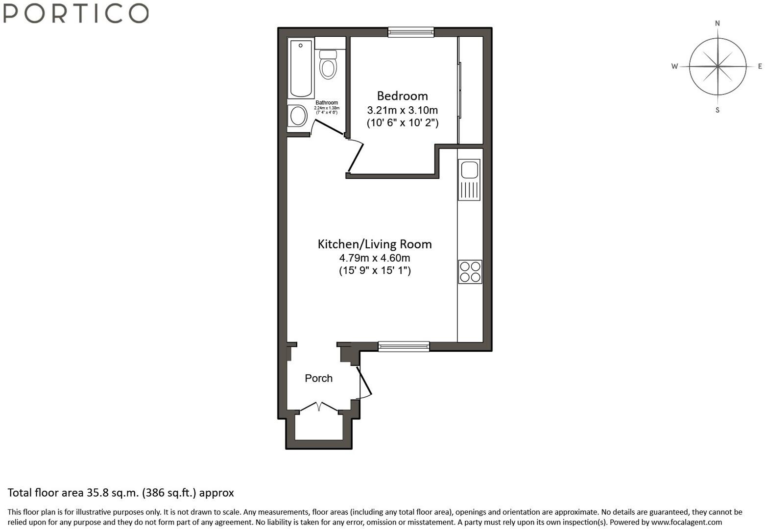 Wandsworth Road, London, SW8 floorplan